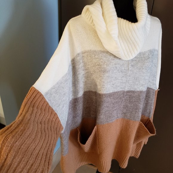 Rickis Poncho Sweater XL - Picture 2 of 8